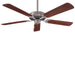 Minka-Aire F547-BS/DW Contractor 52" Ceiling Fan, Brushed Steel W/ Dark Walnut Main Image.jpg