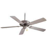 Minka-Aire F547-BS Contractor 52" Ceiling Fan, Brushed Steel Main Image.jpg
