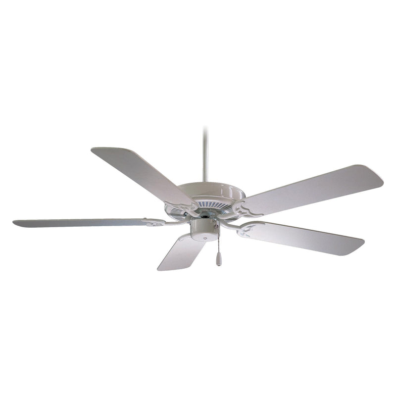 Minka-Aire F547-WH Contractor 52" Ceiling Fan, White Main Image.jpg