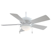 Minka-Aire F563L-SP-WH Supra LED 44" Ceiling Fan, White Main Image.jpg