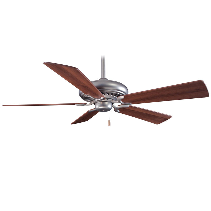 Minka-Aire F568-BS/DW Supra 52" Ceiling Fan, Brushed Steel W/ Dark Walnut Main Image.jpg