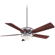 Minka-Aire F569L-BS/DW Supra LED 52" Ceiling Fan, Brushed Steel W/ Dark Walnut Main Image.jpg