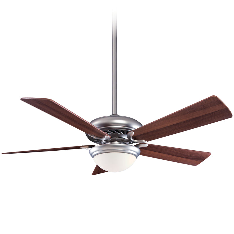 Minka-Aire F569L-BS/DW Supra LED 52" Ceiling Fan, Brushed Steel W/ Dark Walnut Main Image.jpg