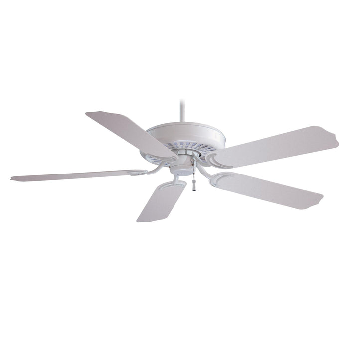 Minka-Aire F571-WH Sundance 52" Ceiling Fan, White Main Image.jpg