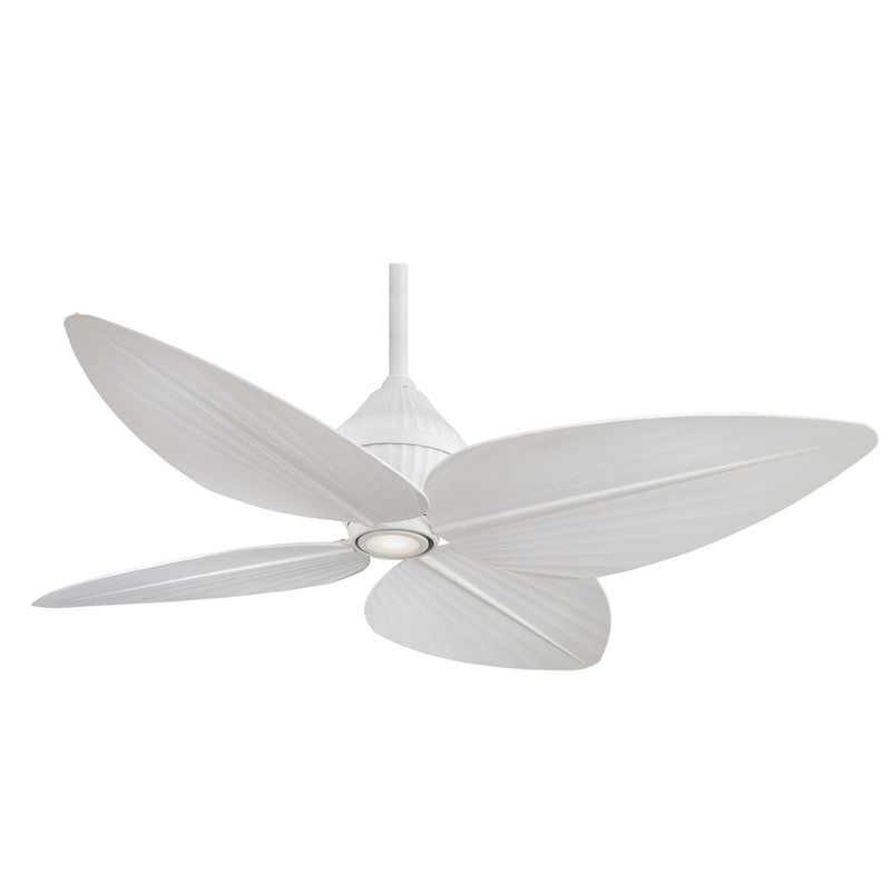 Minka-Aire F581L-WHF 52" Gauguin LED 52" Ceiling Fan, Flat White Main Image.jpg