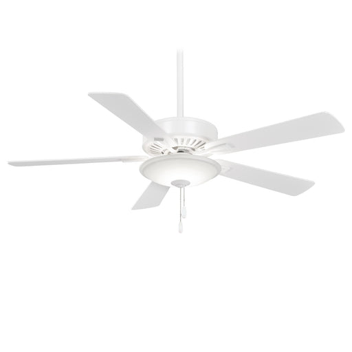 Minka-Aire F656L-WH Contractor Uni-Pack LED 52" Ceiling Fan, White Main Image.jpg