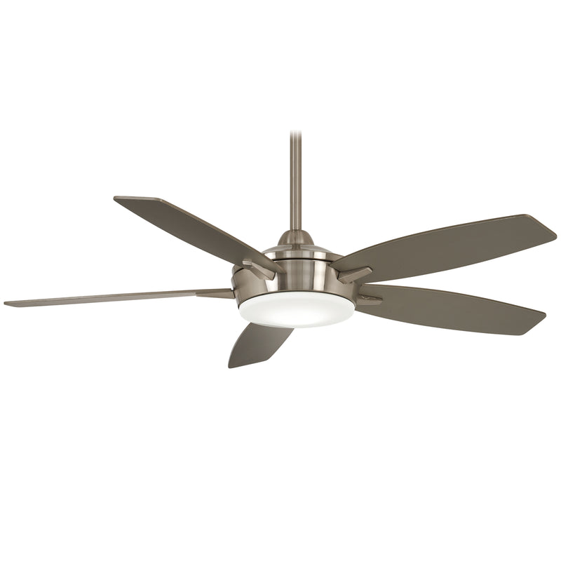 Minka-Aire F690L-BN/SL Espace 52" Ceiling Fan, Brushed Nickel W/ Silver Main Image.jpg