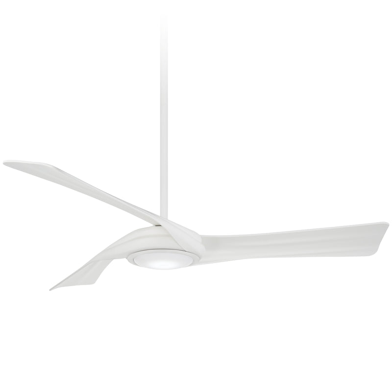 Minka-Aire F714L-WHF Curl 60" Ceiling Fan, Flat White Main Image.jpg