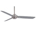 Minka-Aire F727-BN/SL Rudolph 52" Ceiling Fan, Brushed Nickel W/ Silver Main Image.jpg