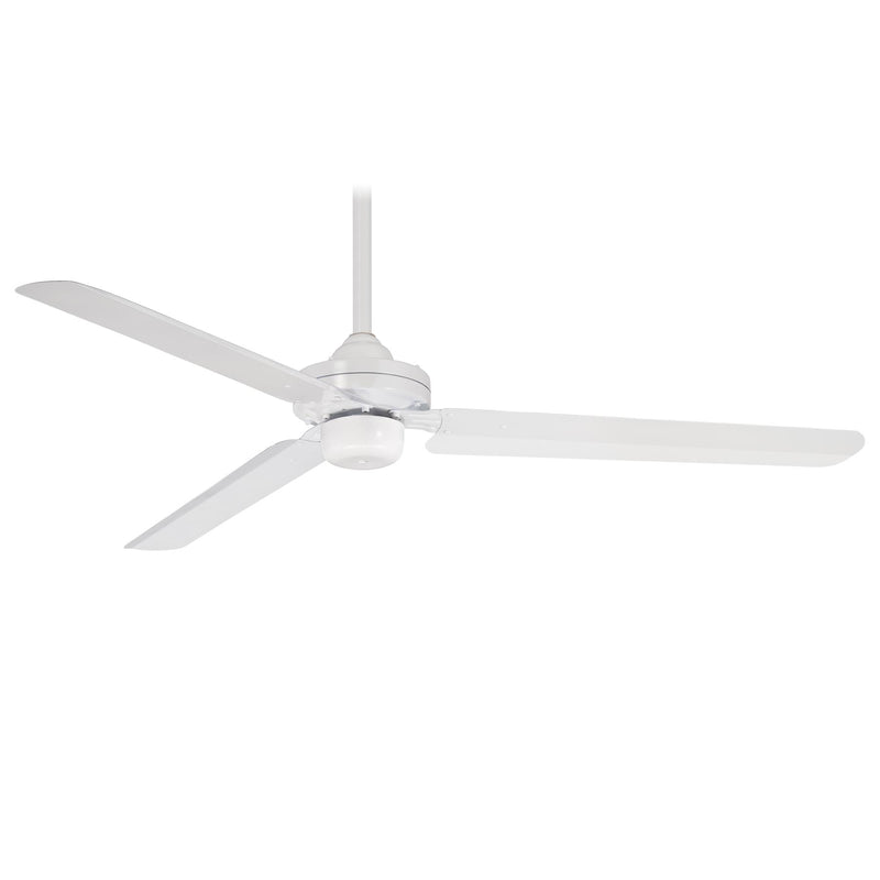 Minka-Aire F729-WHF Steal 54" Ceiling Fan, Flat White Main Image.jpg