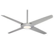 Minka-Aire F739L-SL Pancake XL LED 62" Ceiling Fan, Silver Main Image.jpg