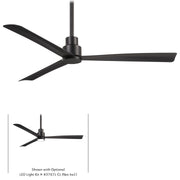 Minka-Aire F787-CL Simple 52" Ceiling Fan, Coal Main Image.jpg
