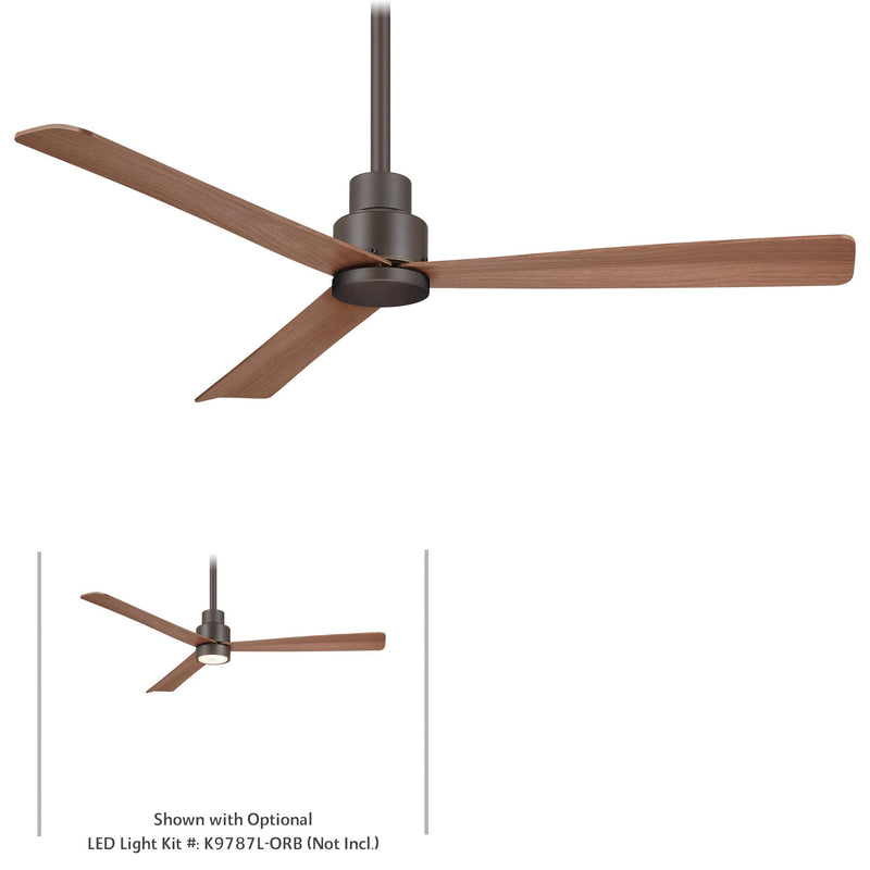 Minka-Aire F787-ORB Simple 52" Ceiling Fan, Oil Rubbed Bronze Main Image.jpg