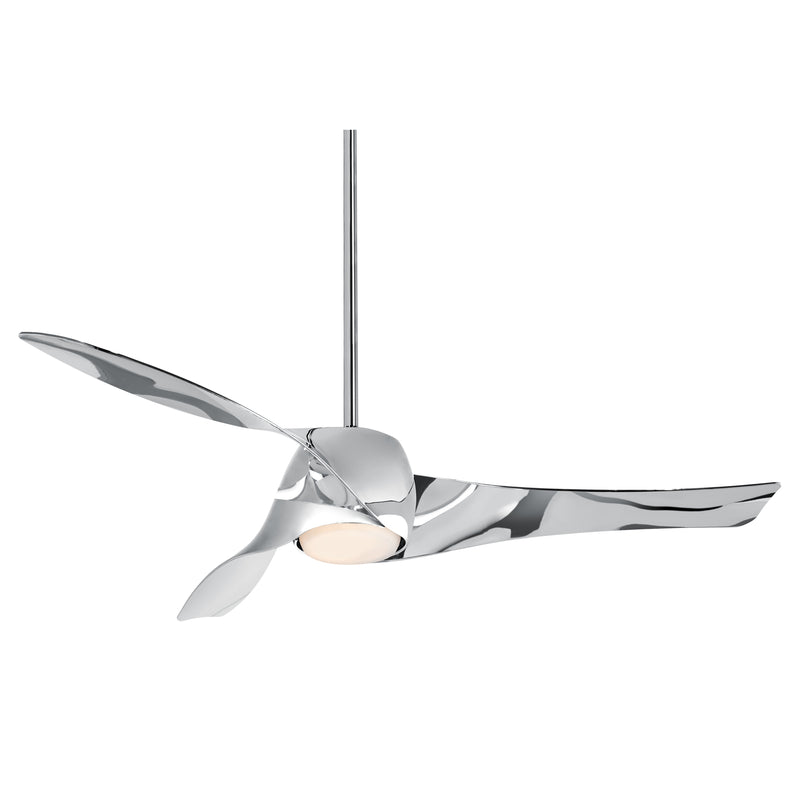 Minka-Aire F803DL-LN Artemis LED 58" Ceiling Fan, Liquid Nickel Main Image.jpg