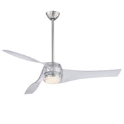 Minka-Aire F803DL-TL Artemis LED 58" Ceiling Fan, Translucent Main Image.jpg