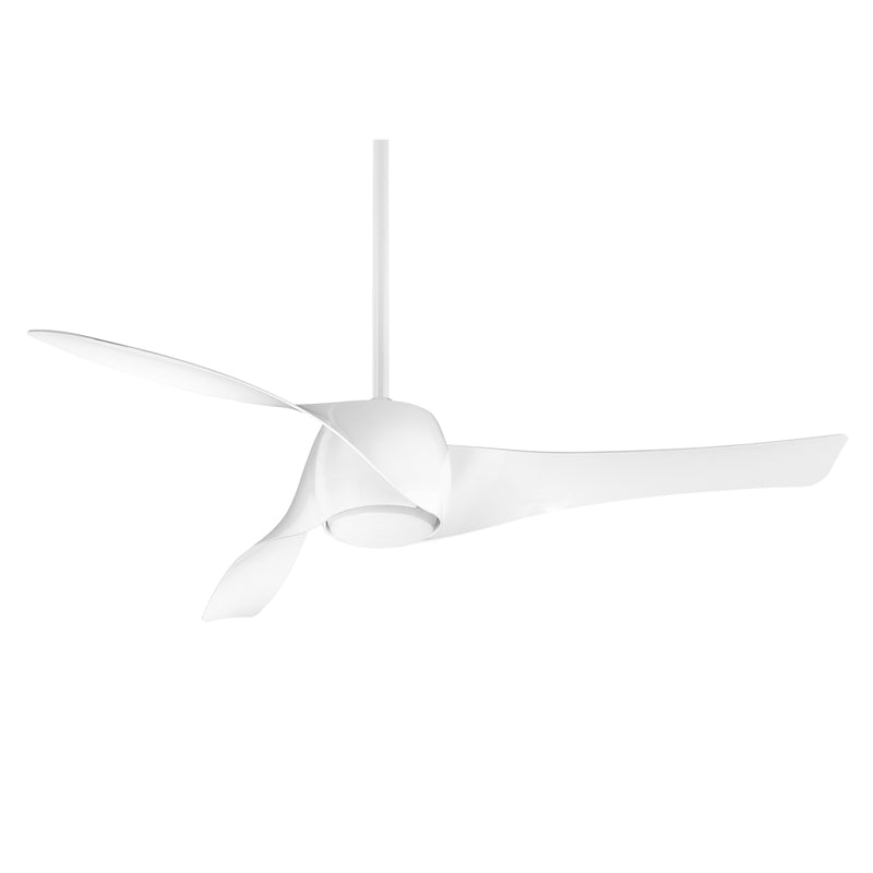 Minka-Aire F803DL-WH Artemis LED 58" Ceiling Fan, White Main Image.jpg