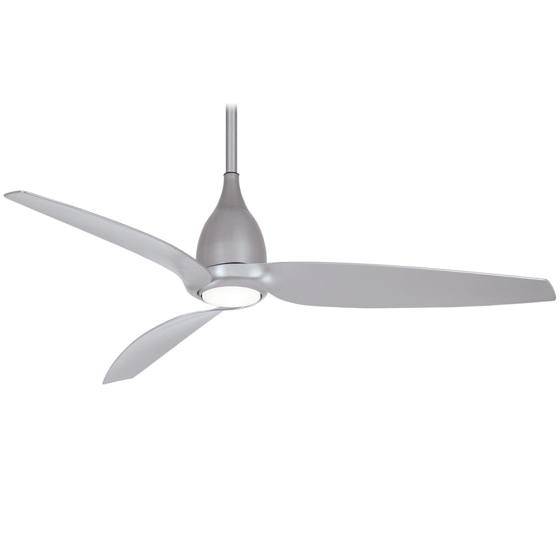 Minka-Aire F831L-SL Tear 60" Ceiling Fan, Silver Main Image.jpg
