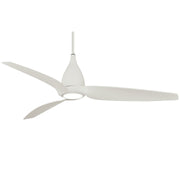 Minka-Aire F831L-WHF Tear 60" Ceiling Fan, Flat White Main Image.jpg