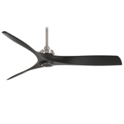 Minka-Aire F853-BN/CL Aviation 60" Ceiling Fan, Brushed Nickel/Coal Main Image.jpg