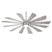 Minka-Aire F870L-BS Windmolen 65" Ceiling Fan, Brushed Steel Main Image.jpg