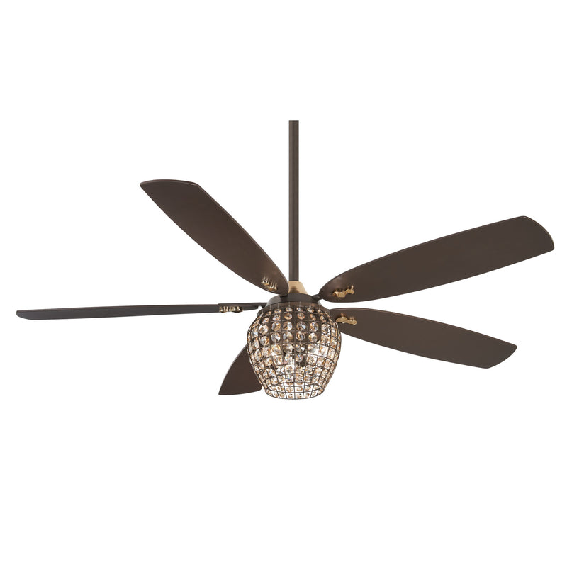 Minka-Aire F902L-ORB Bling 56" Ceiling Fan, Oil Rubbed Bronze Main Image.jpg