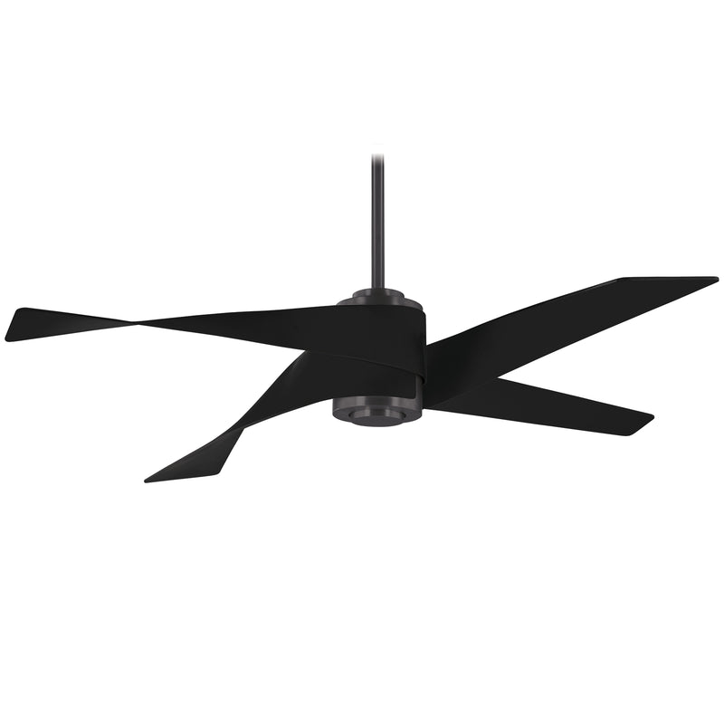Minka-Aire F903L-GM/MBK Artemis IV 64" Ceiling Fan, Gun Metal/Matte Black Main Image.jpg