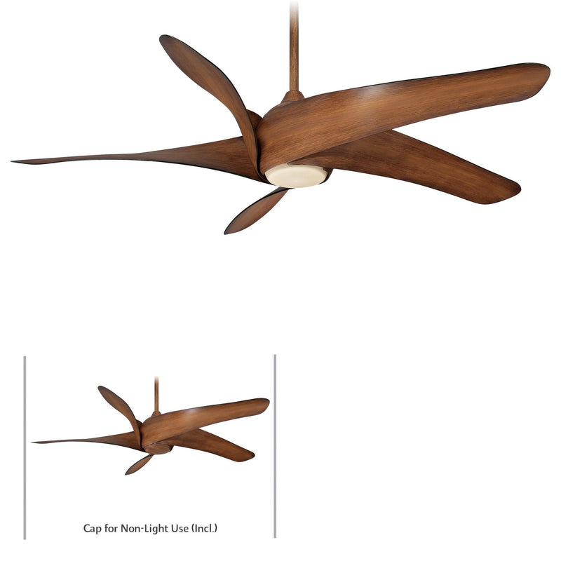 Minka-Aire F905L-DK Artemis XL5 LED 62" Ceiling Fan, Distressed Koa Main Image.jpg