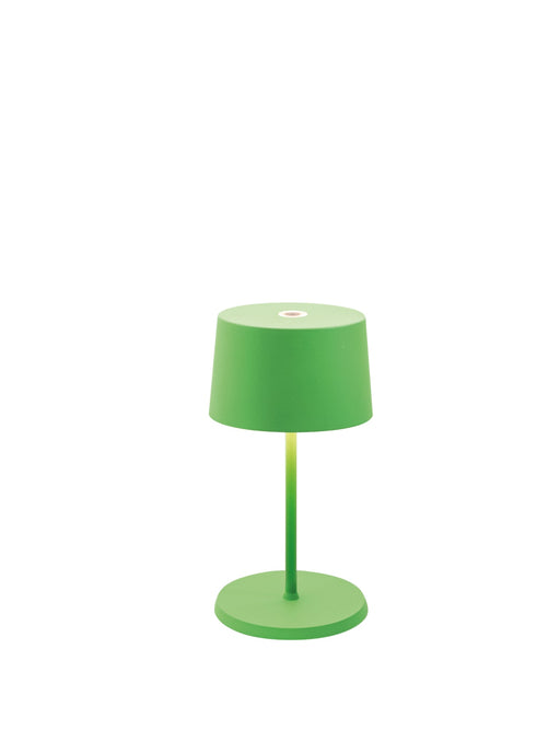 Zafferano LD0860V4 Olivia LED Table Lamp, Green Main Image.jpg