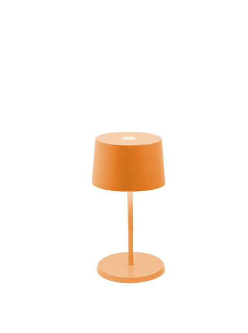 Zafferano LD0860Z4 Olivia LED Table Lamp, Orange Main Image.jpg