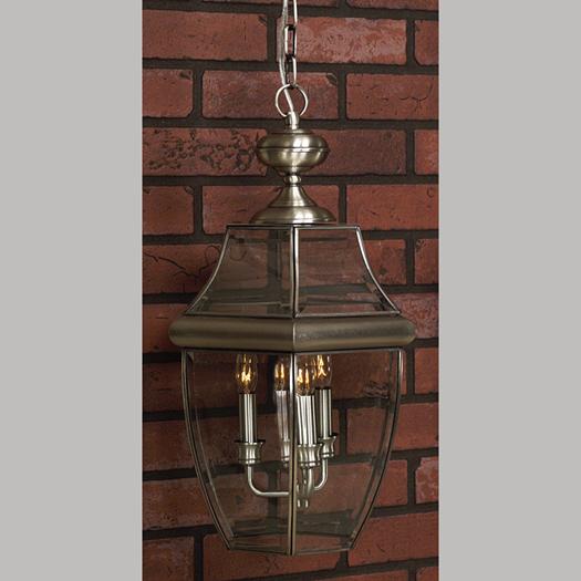 Francis Millar CL1180P Classic Series Outdoor Hanging Lantern, Pewter Main Image.jpg