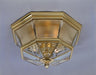 Francis Millar CL1794B Classic Series Outdoor Flush Mount, Polished Brass Main Image.jpg