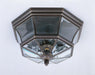 Francis Millar CL1794BZ Classic Series Outdoor Flush Mount, Bronze Main Image.jpg