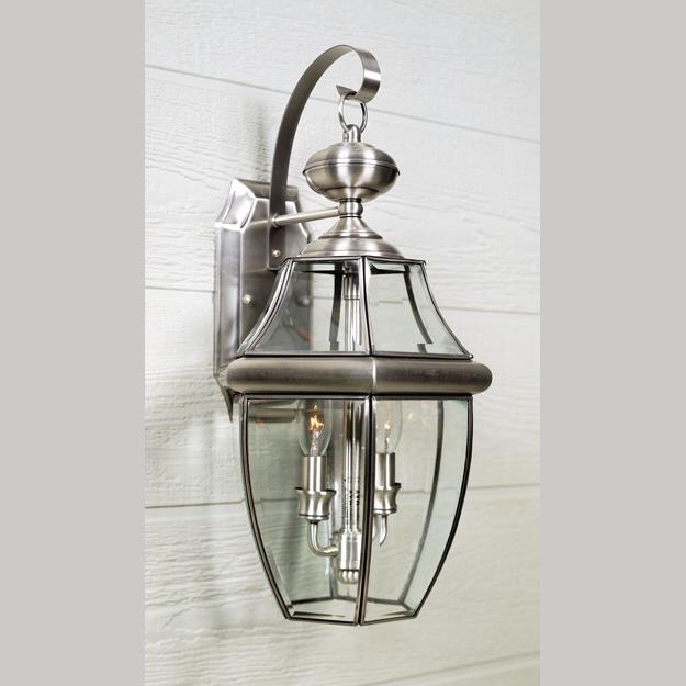 Francis Millar CL8317P Classic Series Outdoor Wall Lantern, Pewter Main Image.jpg