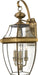 Francis Millar CL8318A Classic Series Outdoor Wall Lantern, Antique Brass Main Image.jpg