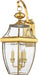 Francis Millar CL8318B Classic Series Outdoor Wall Lantern, Polished Brass Main Image.jpg