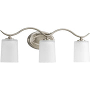 Progress P2020-09 Inspire Collection Three-Light Brushed Nickel Etched Glass Traditional Bath Vanity Light Main Image.jpg