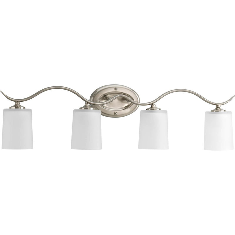 Progress P2021-09 Inspire Collection Four-Light Brushed Nickel Etched Glass Traditional Bath Vanity Light Main Image.jpg