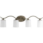 Progress P2021-20 Inspire Collection Four-Light Antique Bronze Etched Glass Traditional Bath Vanity Light Main Image.jpg