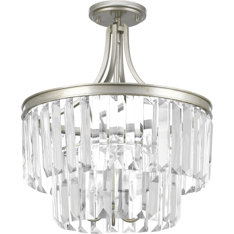 Progress P2326-134 Glimmer Collection Three-Light 19" Semi-Flush Convertible Main Image.jpg