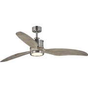 Progress P250002-009-30 Farris Collection Three-Blade Carved Wood 60" Ceiling Fan Main Image.jpg