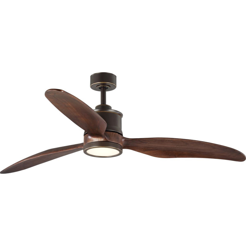 Progress P250002-108-30 Farris Collection Three-Blade Carved Wood 60" Ceiling Fan Main Image.jpg