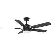 Progress P250007-031-30 Claret Collection 5-Blade Reversible Distressed Ebony/Grey Weathered Wood 54-Inch AC Motor LED Transitional Ceiling Fan Main Image.jpg