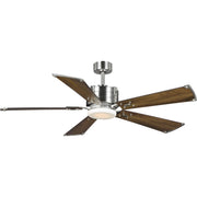 Progress P250021-009-30 Glenfalls Collection 5-Blade Reversible Chestnut 56-Inch AC Motor LED Transitional Ceiling Fan Main Image.jpg