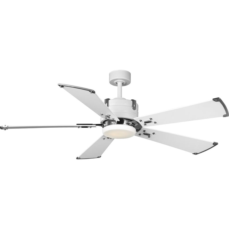 Progress P250021-028-30 Glenfalls Collection 5-Blade Reversible White 56-Inch AC Motor LED Transitional Ceiling Fan Main Image.jpg