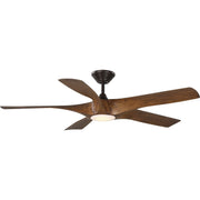 Progress P250059-179-30 Vernal Collection 60" Five-Blade Woodgrain LED Wifi Transitional Indoor/Outdoor Smart DC Ceiling Fan Main Image.jpg