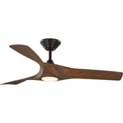 Progress P250060-179-30 Ryne Collection 52" 3-Blade Woodgrain LED Transitional Indoor/Outdoor DC Ceiling Fan Main Image.jpg