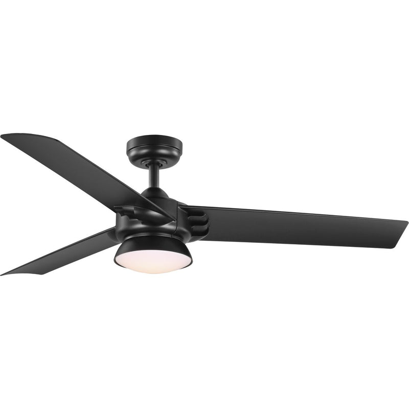 Progress P250062-031-30 Edwidge Collection 3-Blade Black 52-Inch DC Motor LED Contemporary Ceiling Fan Main Image.jpg