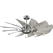 Progress P250065-081 Springer Collection 52-Inch Antique Nickel 12-Blade DC Motor Windmill Ceiling Fan Main Image.jpg