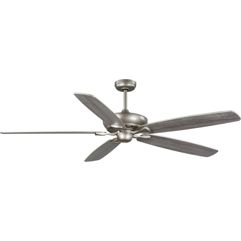 Progress P250070-152 Kennedale Collection 72-Inch Five-Blade DC Motor Transitional Ceiling Fan Grey Weathered Wood/Silver Main Image.jpg
