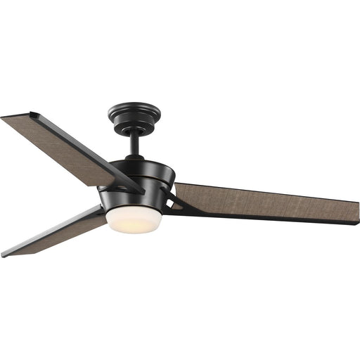 Progress P250072-108-30 Kasota Collection 56" Three-Blade Tan Linen/Oil Rubbed Bronze Indoor/Outdoor LED DC Motor Modern Ceiling Fan Main Image.jpg